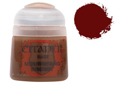 Фарба Citadel - BASE: MOURNFANG BROWN (12ML) (6-PACK) 9918995022706 фото