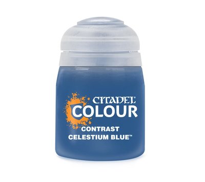 Краска Citadel - CONTRAST: CELESTIUM BLUE (18ML) (6-PACK) 9918996005106 фото