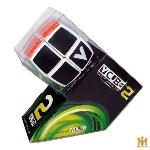 Головоломка V-CUBE - Кубик 2х2 белый круглый (Укр)