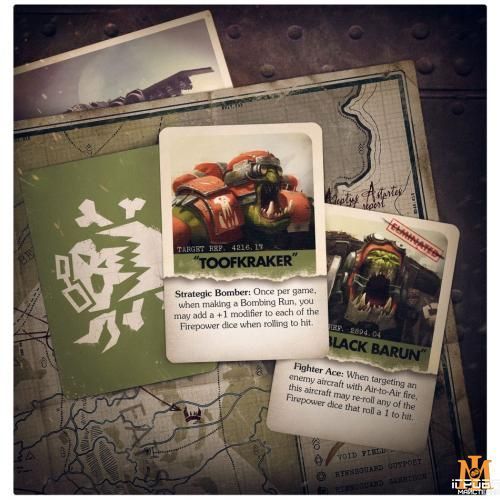 Игровой набор GW - Aeronautica Imperialis: Aircraft and Aces: Ork Air Waaagh! Cards 60221803001 фото