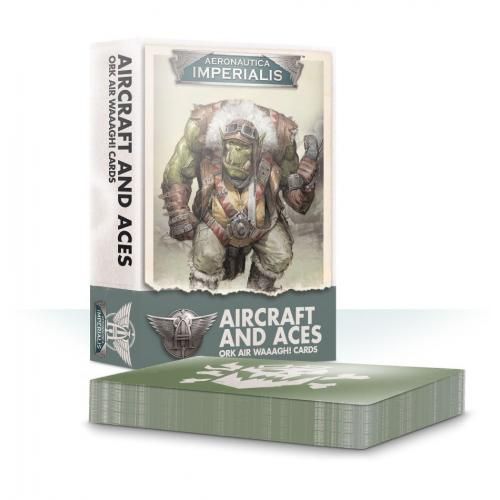 Игровой набор GW - AERONAUTICA IMPERIALIS: AIRCRAFT AND ACES: ORK AIR WAAAGH! CARDS 60221803001 фото