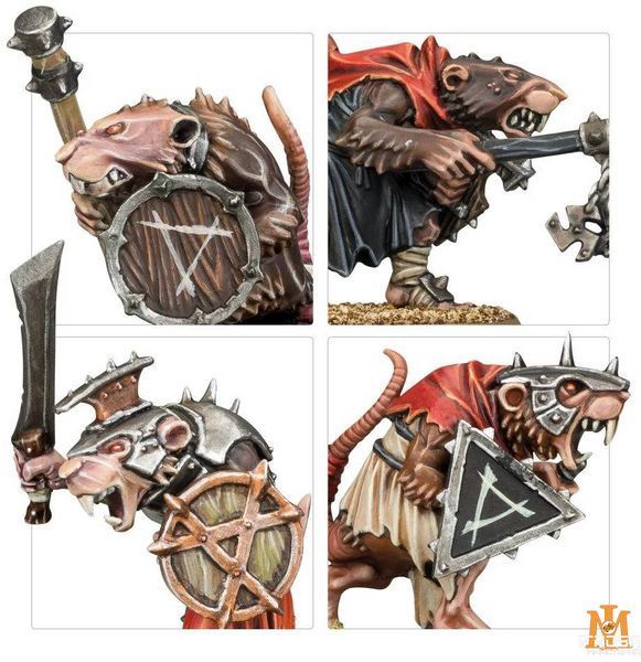 Игровой набор GW - Age of Sigmar: Skaven - Clanrats 99120206039 фото