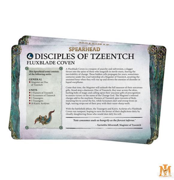 Ігровий набір GW - Age of Sigmar: Faction Pack - Disciples of Tzeentch (Eng) 60050201010 фото