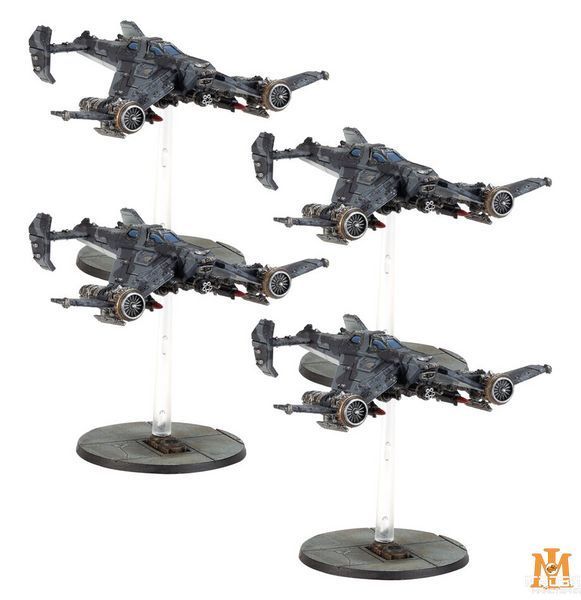 Ігровий набір GW - Warhammer. The Horus Heresy. Legions Imperialis: Solar Auxilia - Avenger Strike Fighters 99122608006 фото
