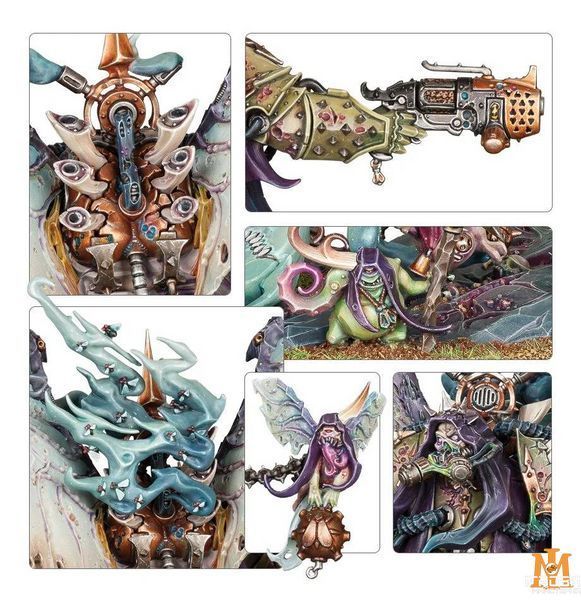 Игровой набор GW - Warhammer 40000: Death Guard - Mortarion Daemon Primarch of Nurgle 99120102129 фото