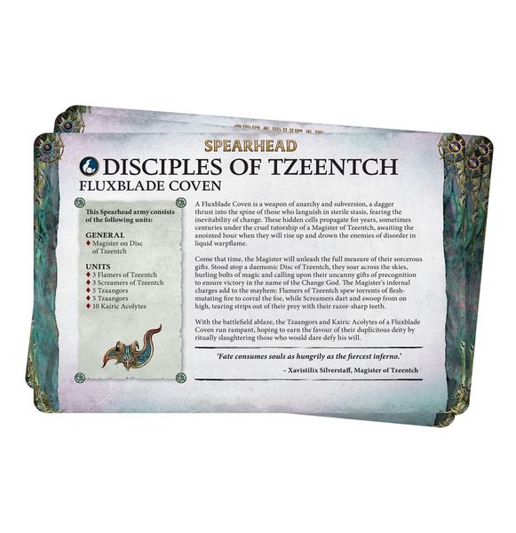 Ігровий набір GW - Age of Sigmar: Faction Pack - Disciples of Tzeentch (Eng) 60050201010 фото