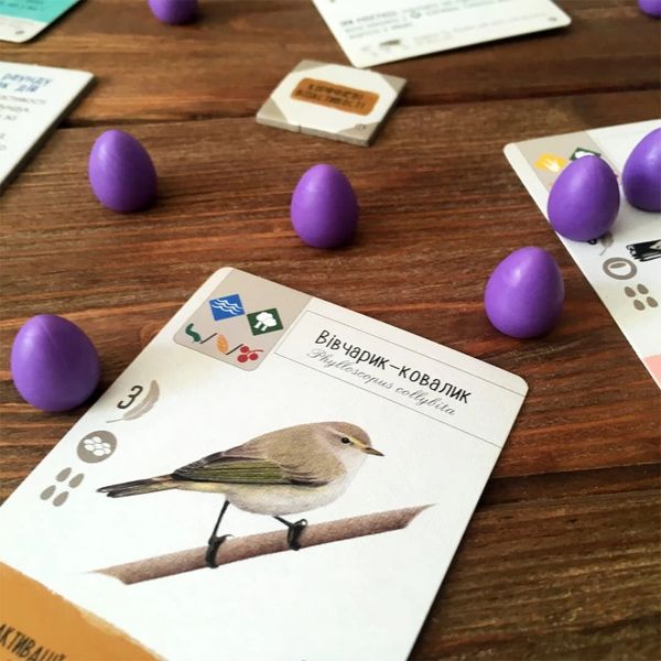 Настольная игра Игромаг - Крылья: Птицы Европы / Wingspan: European (дополнение) (Укр) 000005191 фото