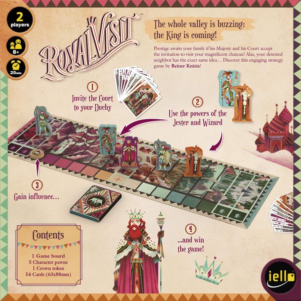 Настольная игра IELLO - Royal Visit (Англ) 51727 фото