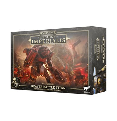 Набір мініатюр Warhammer: Legiones Imperialis - Reaver Titan 99122699010 фото