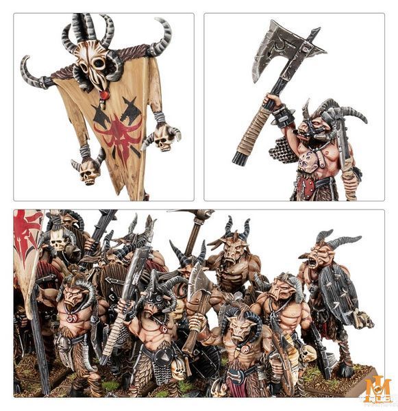Ігровий набір GW - Warhammer. The Old World: Beastmen Brayherds - Gor Herd 99122716002 фото