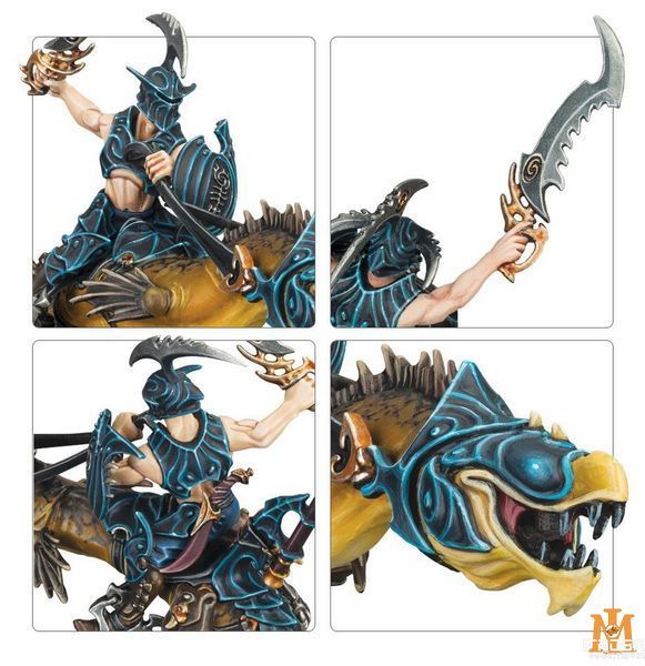 Ігровий набір GW - Age of Sigmar, Spearhead: Idoneth Deepkin - Akhelian Tide Guard 99120219024 фото