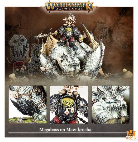 Мініатюра Warhammer Age of Sigmar Megaboss on Maw-Krusha 99120209032 фото