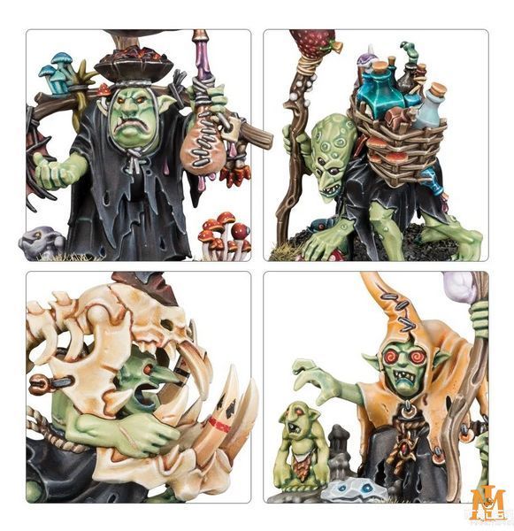 Игровой набор GW - Age of Sigmar. Dawnbringers: Gloomspite Gitz - Braggits Bottle-snatchaz 99120209108 фото