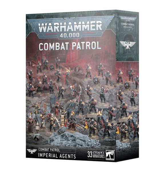 Игровой набор GW - Warhammer 40000: Combat Patrol - Imperial Agents 99120108101 фото