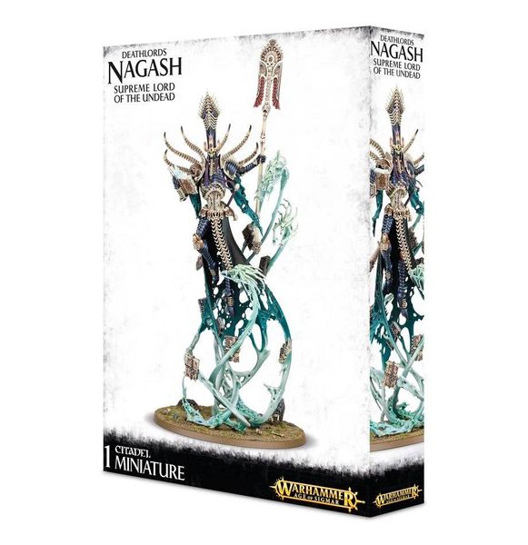 Мініатюра Warhammer Age of Sigmar Nagash, Supreme Lord of the Undead 99120207157 фото