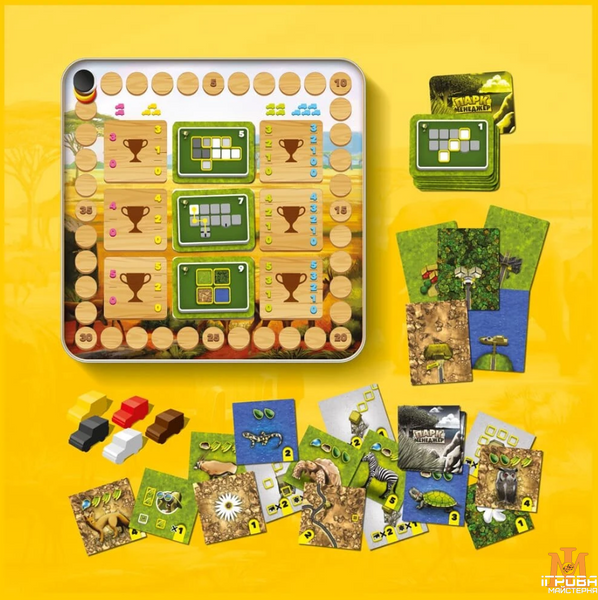 Настольная игра iGAMES - Парк Менеджер / Habitats (Укр) 1802 фото