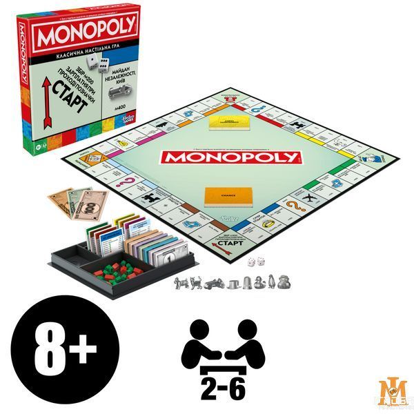Настільна гра Монополія Класична - Hasbro Gaming (UA) G0009 фото