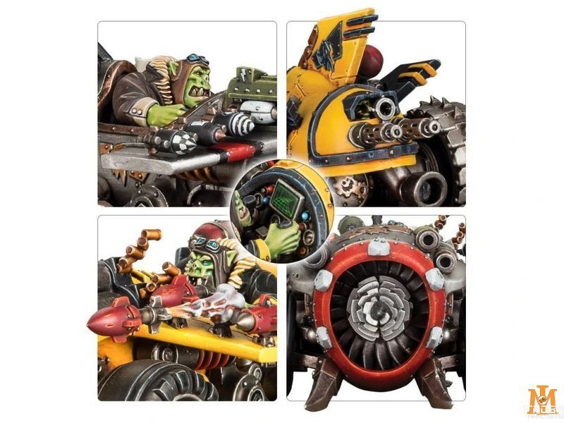 Ігровий набір GW - Warhammer 40000: Orks - Megatrakk Scrapjet 99120103065 фото