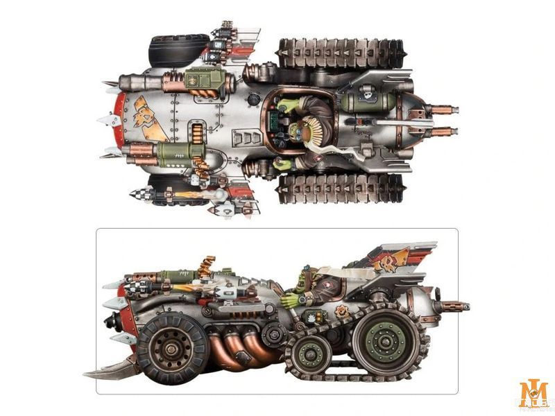 Ігровий набір GW - Warhammer 40000: Orks - Megatrakk Scrapjet 99120103065 фото