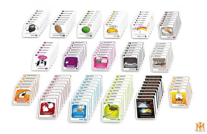 Настільна гра ROZUM - Вибухові кошенята: Паті-пак (Exploding Kittens: Party Pack) R155UA фото