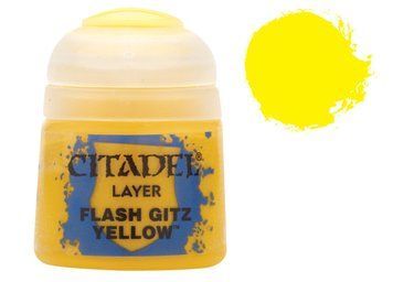 Фарба Citadel - Layer: Flash Gitz Yellow (12ml) (6-pack) 9918995120706 фото