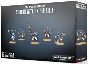 Ігровий набір GW - Warhammer 40000: Space Marine Scouts 99120101249 фото