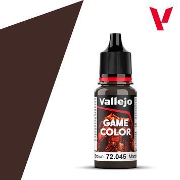 Акриловая краска Game Color Vallejo - Обугленый коричневый (Charred Brown), 18 мл