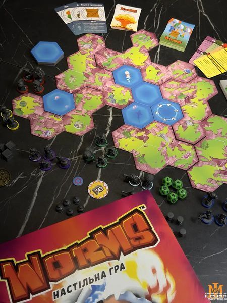Настільна гра Fun Geek Shop - Worms / Черв'ячки FSWO101 фото