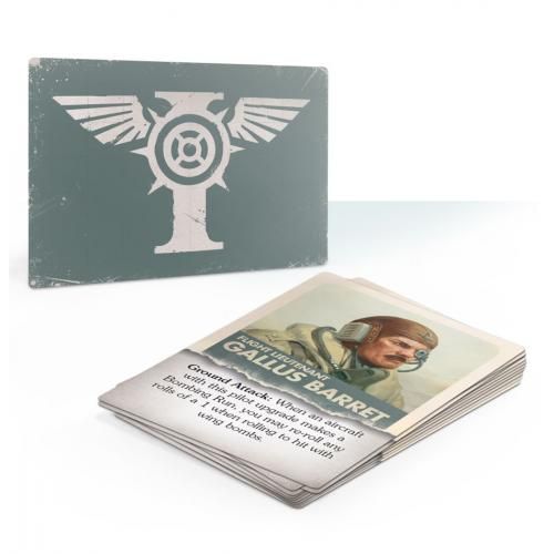 Ігровий набір GW - AERONAUTICA IMPERIALIS: AIRCRAFT AND ACES: IMPERIAL NAVY CARDS (old) 60221808001 фото