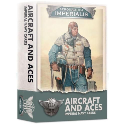 Игровой набор GW - AERONAUTICA IMPERIALIS: AIRCRAFT AND ACES: IMPERIAL NAVY CARDS 60221808001 фото