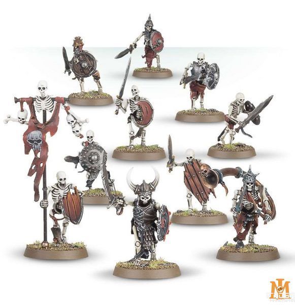 Ігровий набір GW - Age of Sigmar: Deathrattle - Skeleton Warriors 99120207040 фото