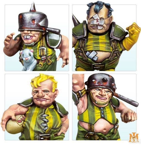 Игровой набор GW - Blood Bowl: Halfling Team - Greenfield Grasshuggers 99120999012 фото