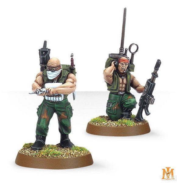 Ігровий набір GW - Warhammer 40000: Astra Militarum - Catachan Command Squad 99120105037 фото