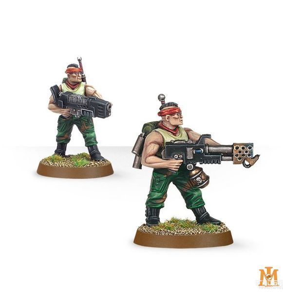 Ігровий набір GW - Warhammer 40000: Astra Militarum - Catachan Command Squad 99120105037 фото