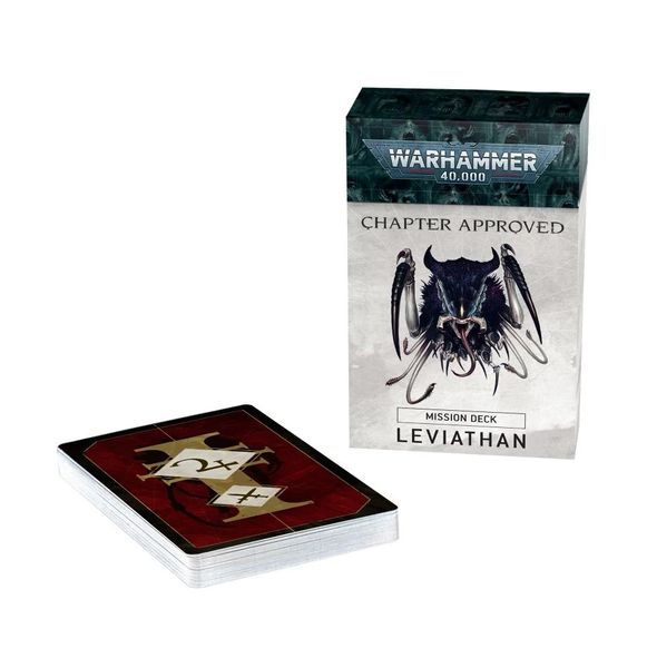 Игровой набор GW - WARHAMMER 40000: CHAPTER APPROVED - LEVIATHAN MISSION DECK (EN) 60050199058 фото