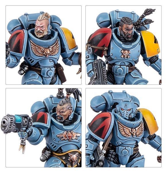 Игровой набор GW - Warhammer 40000: Space Wolves - Grey Hunters 99120101433 фото