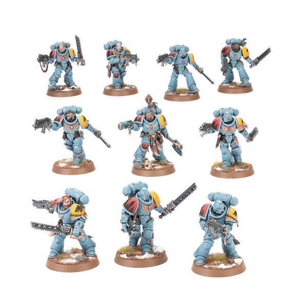 Игровой набор GW - Warhammer 40000: Space Wolves - Grey Hunters 99120101433 фото