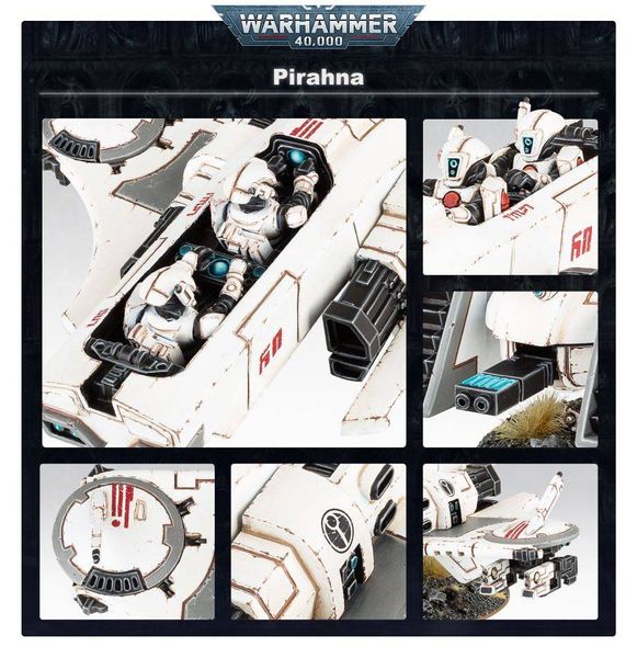 Игровой набор GW - WARHAMMER 40000: TAU EMPIRE - PIRANHA 99120113073 фото