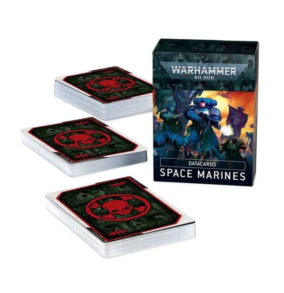Игровой набор GW - WARHAMMER 40000: DATACARDS - SPACE MARINES (ENG) 60050101002 фото