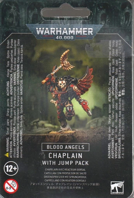 Игровой набор GW - WARHAMMER 40000: BLOOD ANGELS - CHAPLAIN WITH JUMP PACK 99070101070 фото