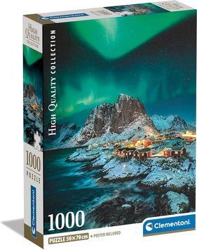Пазлы Clementoni &ndash; Коллекция высокого качества. Лофотенские острова, Норвегия (1000 эл.) 39775 фото