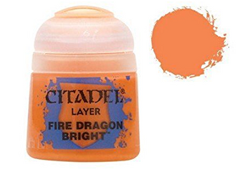 Фарба Citadel - Layer: Fire Dragon Bright (12ml) (6-pack) 9918995120906 фото
