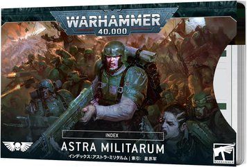 Ігровий набір GW - Warhammer 40000: Index Cards - Astra Militarum (Eng) 60050105002 фото