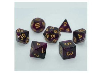 Набор кубиков Games7Days - Galaxy 7 Dice Set - Dark purple g7dgala04 фото