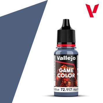 Акриловая краска Game Color Vallejo - Эльфийский синий (Elfic Blue), 18 мл