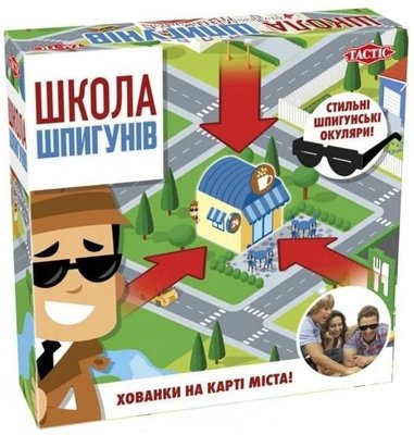 Настольная игра Tactic - Школа шпионов (Укр) 56263 фото