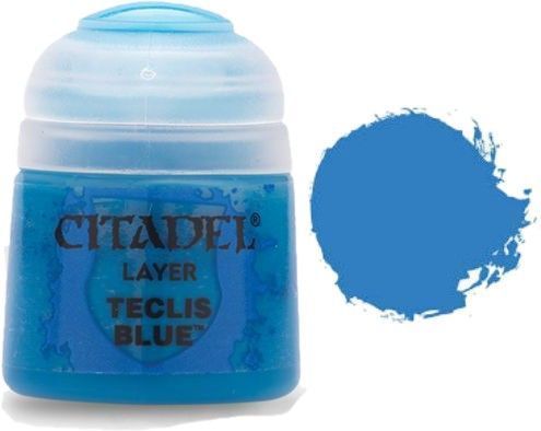 Краска Citadel - Layer: Teclis Blue (12ml) (6-pack) 9918995101706 фото