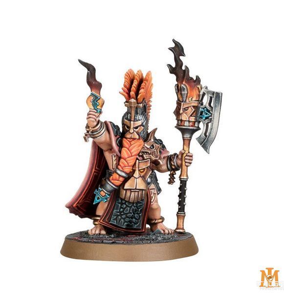 Игровой набор GW - Age of Sigmar: Fyreslayers - Auric Flamekeeper 99070205014 фото