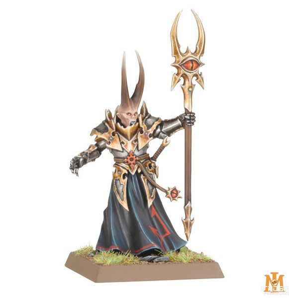 Игровой набор миниатюр - Warhammer The Old World: Warriors of Chaos - Sorcerer of Chaos 99122701012 фото