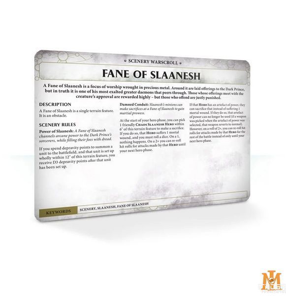 Ігровий набір GW - Age of Sigmar: Warscroll Cards - Hedonites of Slaanesh 60220201008 фото